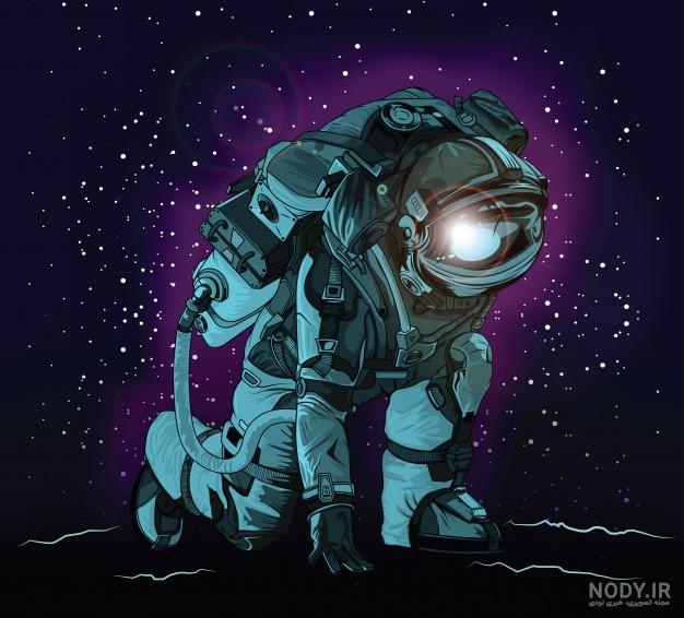 عکس فضانوردان کارتونی