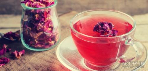 عکس فنجان چای و کتاب عکس فنجان چای و کتاب