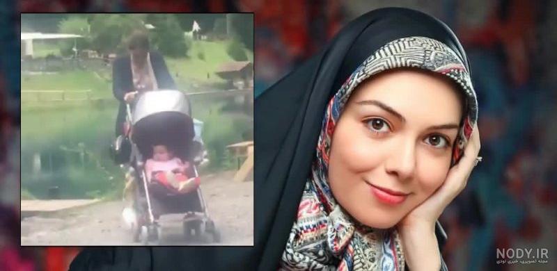 عکس لو رفته آزاده نامداری در خارج عکس لو رفته آزاده نامداری در خارج