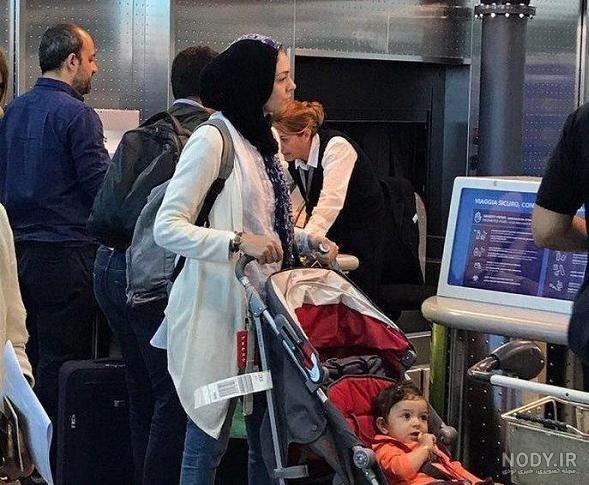 عکس لو رفته آزاده نامداری در سوئیس عکس لو رفته آزاده نامداری در سوئیس