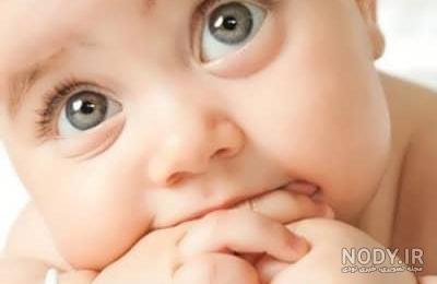 عکس نی نی چشم آبی