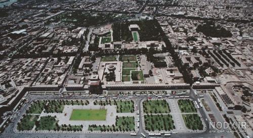 عکس هوایی از دانشگاه اصفهان