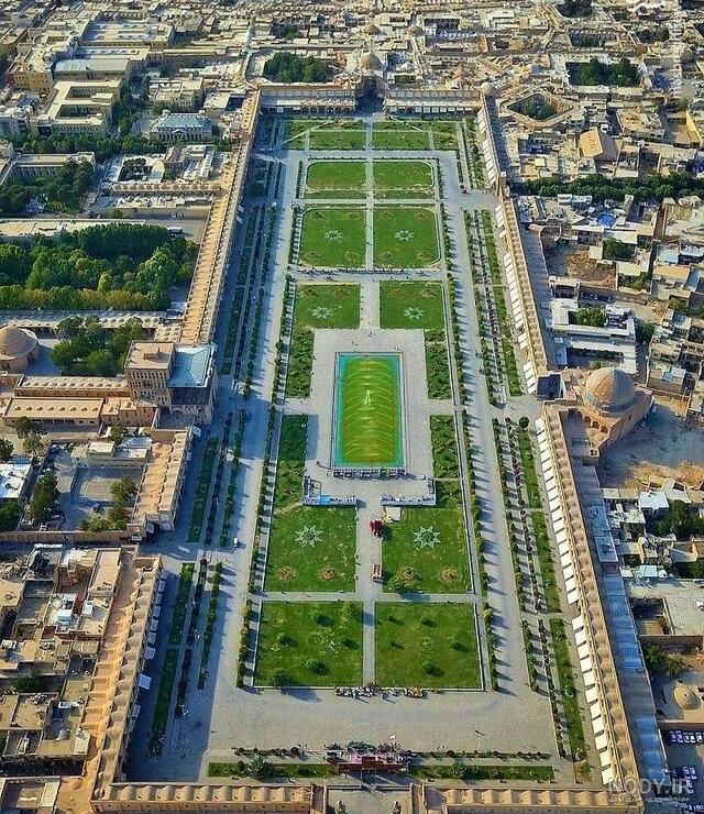 عکس هوایی اصفهان