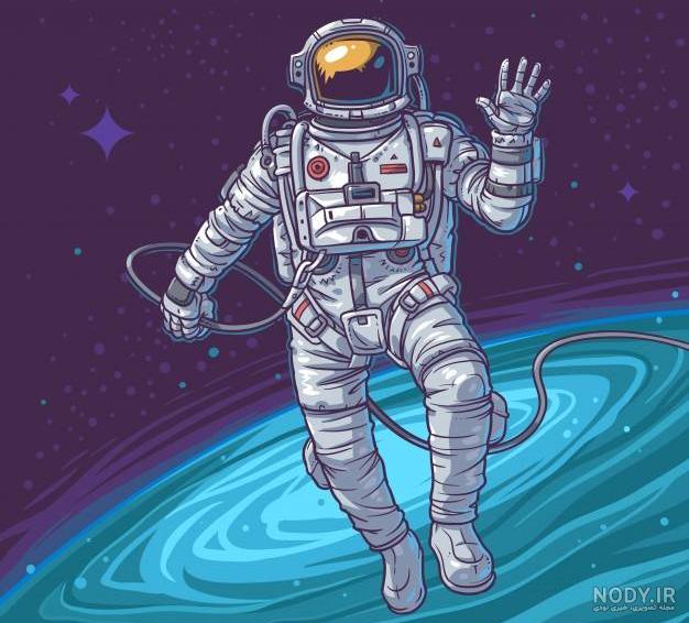 عکس پروفایل فضانورد کارتونی