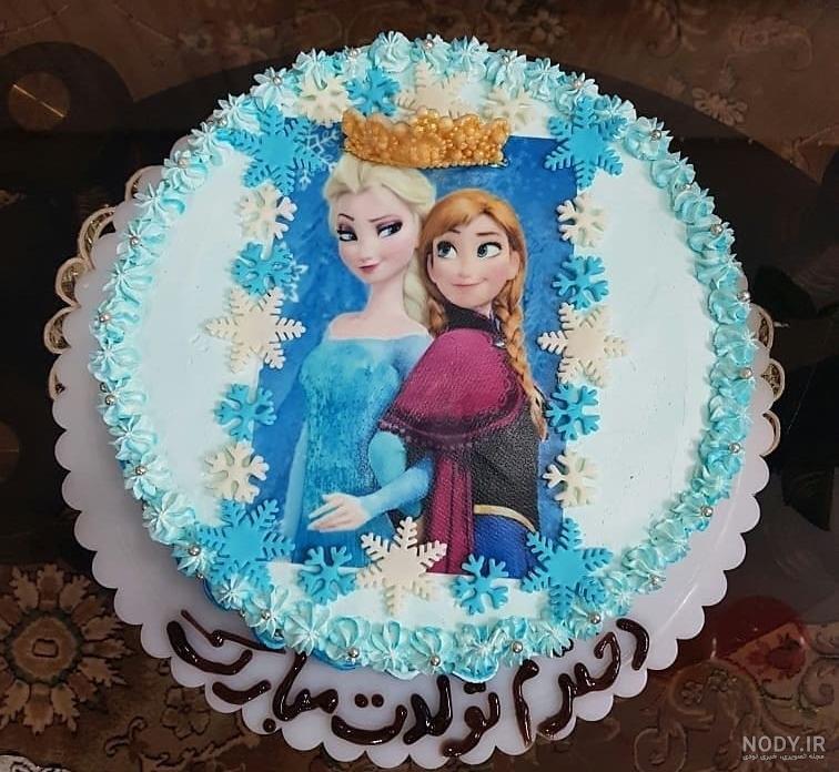 عکس کیک تولد دخترانه نازنین عکس کیک تولد دخترانه نازنین