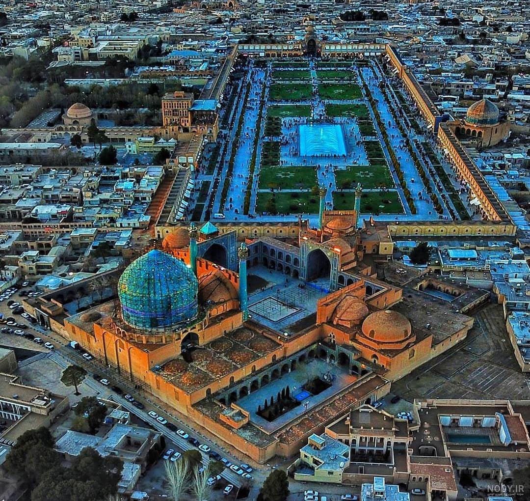 نقشه هوایی پلاک ثبتی اصفهان