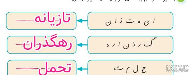 نگارش پنجم صفحه ۲۴ با جواب