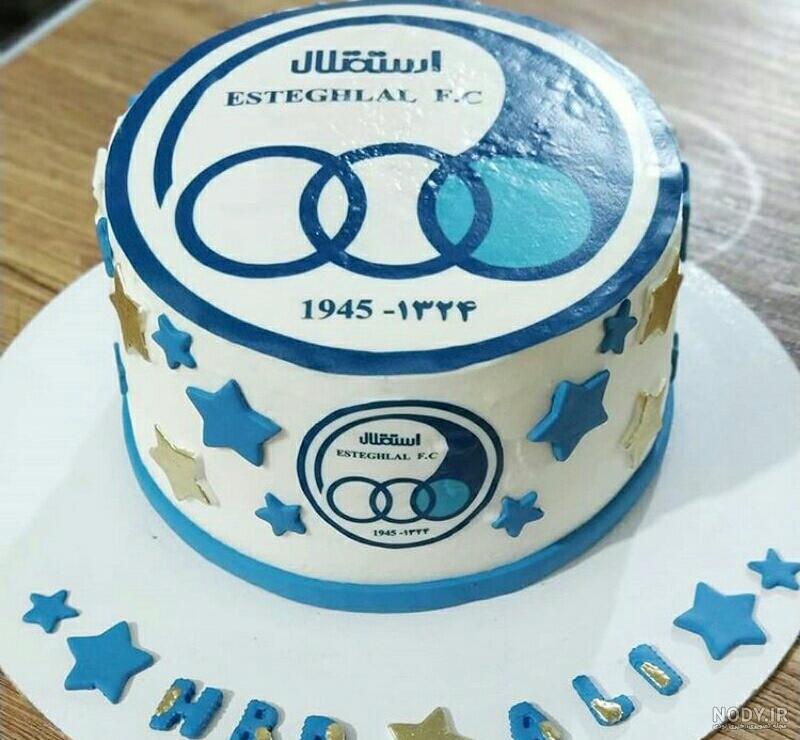 کیک فوتبالی استقلالی کیک فوتبالی استقلالی