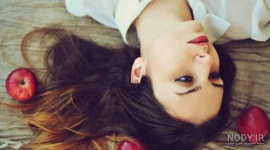 عکس دختر زیبا غمگین