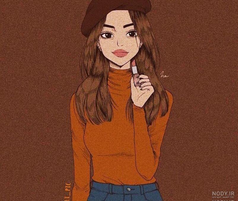 عکس غمگین دخترانه فانتزی بدون متن