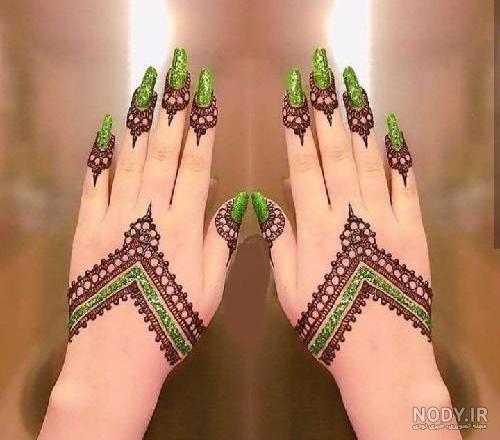 طرح حنا ساده کوچک