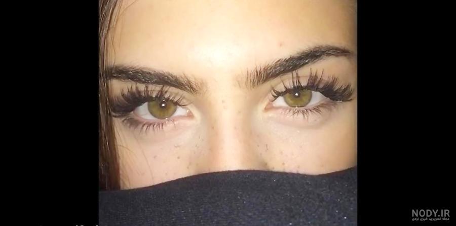 عکس دختر چشم سبز ابی