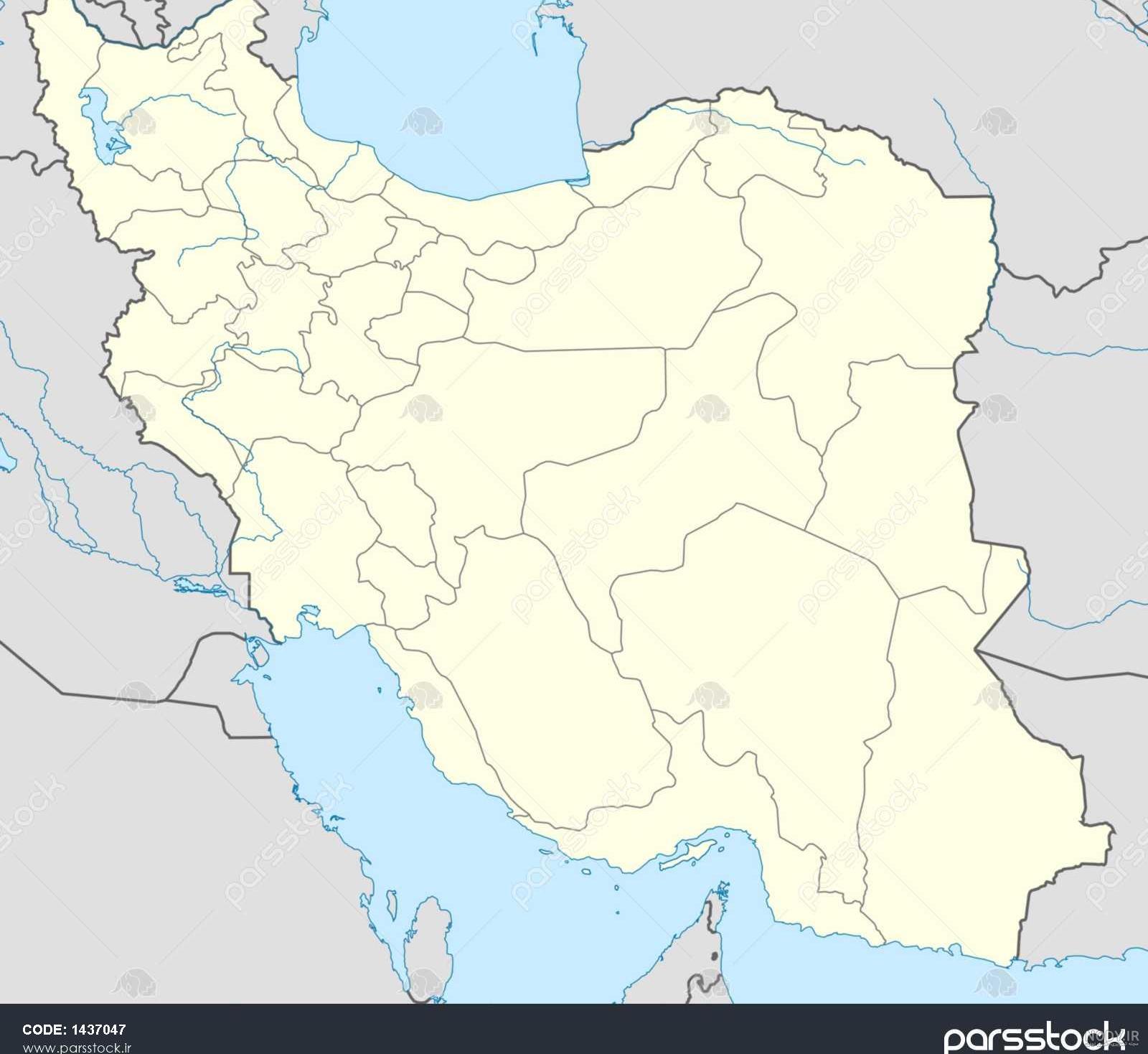 عکس نقشه ایران به شکل گربه