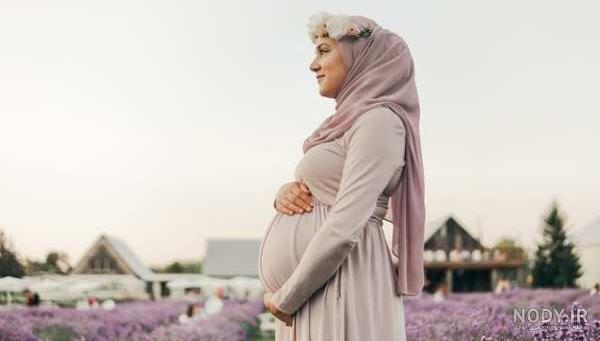 ژست عکس تولد با حجاب ژست عکس تولد با حجاب