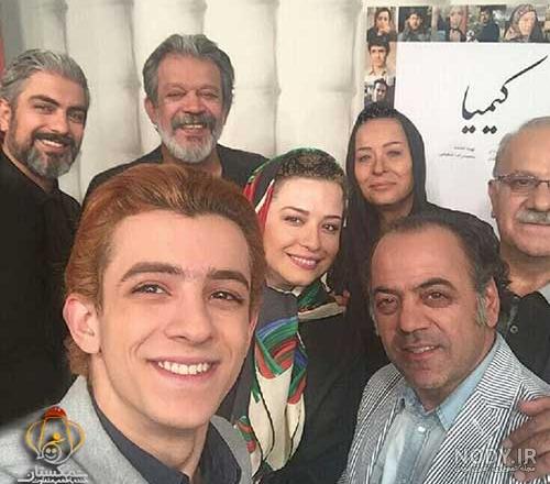 اسم رضا کیانیان در سریال کیمیا