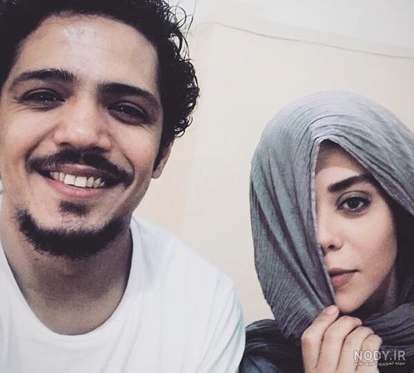 الهام اخوان و همسرش الهام اخوان و همسرش