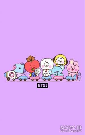 عکس BT21 برای پروفایل عکس BT21 برای پروفایل