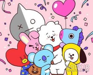 عکس BT21 برای پروفایل عکس BT21 برای پروفایل