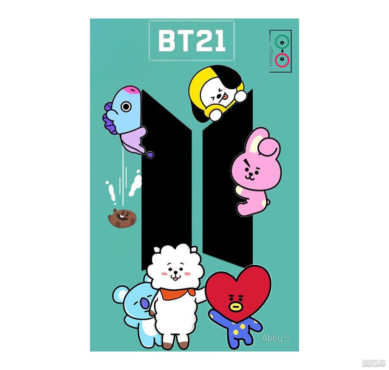 عکس bt21 برای نقاشی عکس bt21 برای نقاشی