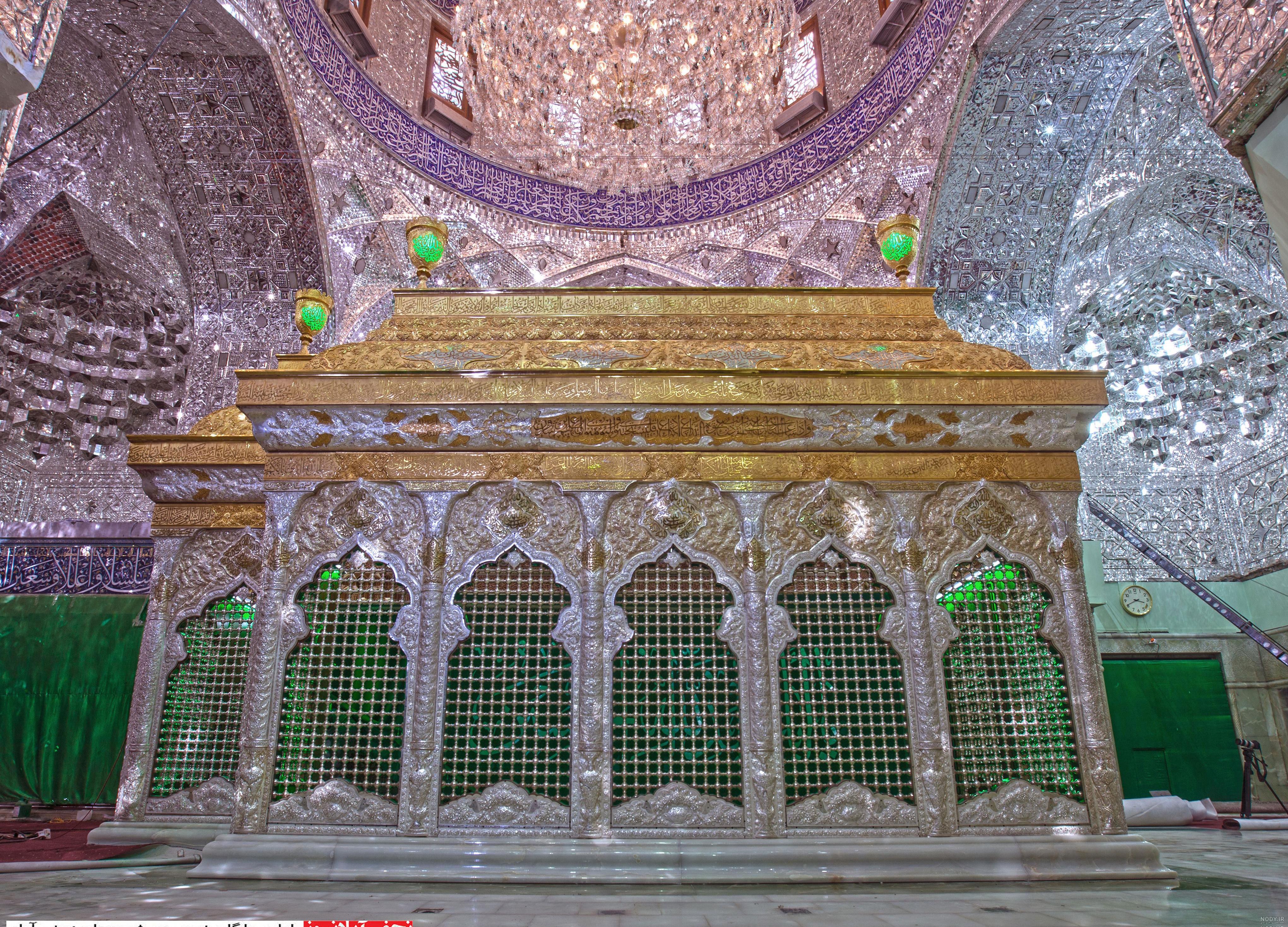 عکس از ضریح کربلا