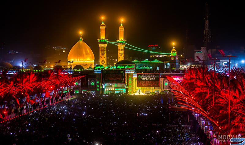 عکس با کیفیت حرم امام حسین