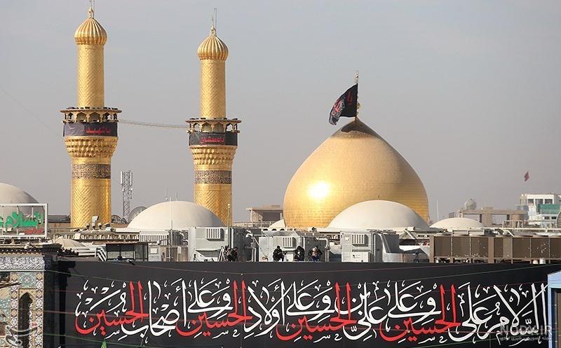 عکس بین الحرمین در کربلا