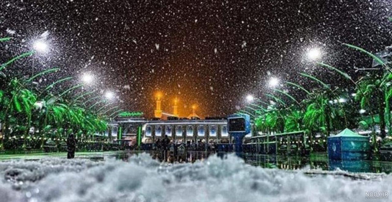عکس بین الحرمین کربلا با کیفیت بالا عکس بین الحرمین کربلا با کیفیت بالا