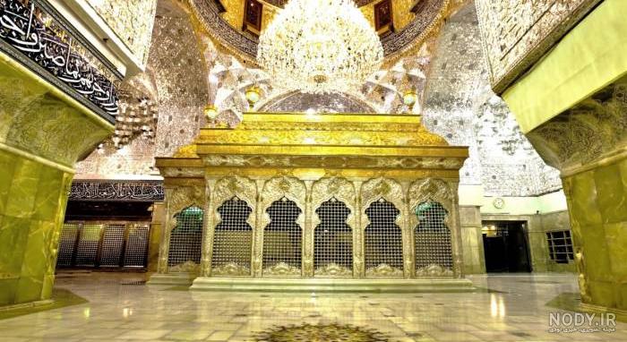 عکس حرم امام حسین در روز عاشورا