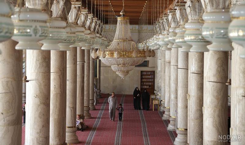 عکس مسجد کوفه در قدیم عکس مسجد کوفه در قدیم