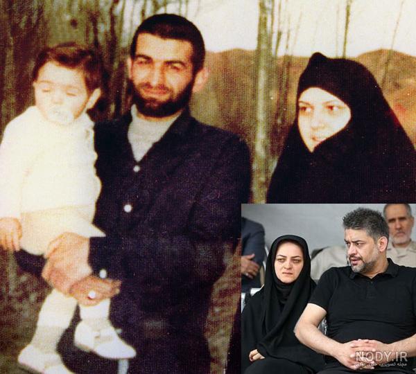 عکس همسر و فرزندان عباس بابایی