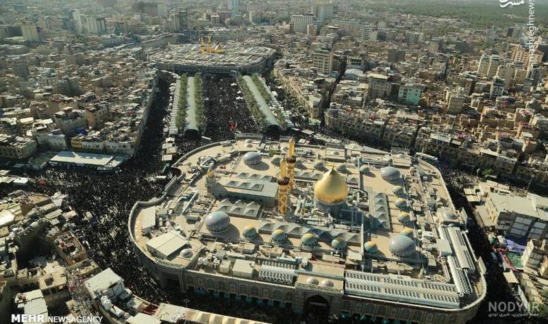 عکس هوایی از شهر کربلا عکس هوایی از شهر کربلا