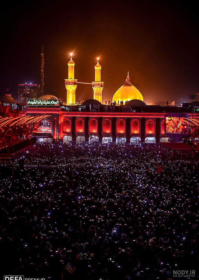 عکس کربلا در شب