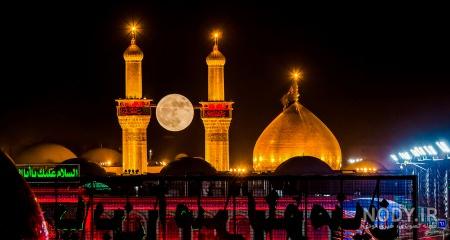 عکس گنبد امام حسین با کیفیت بالا