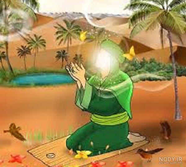 نقاشی اسب امام حسین برای کودکان