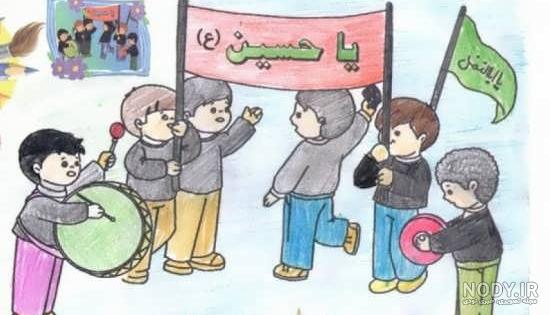 نقاشی اسب امام علی