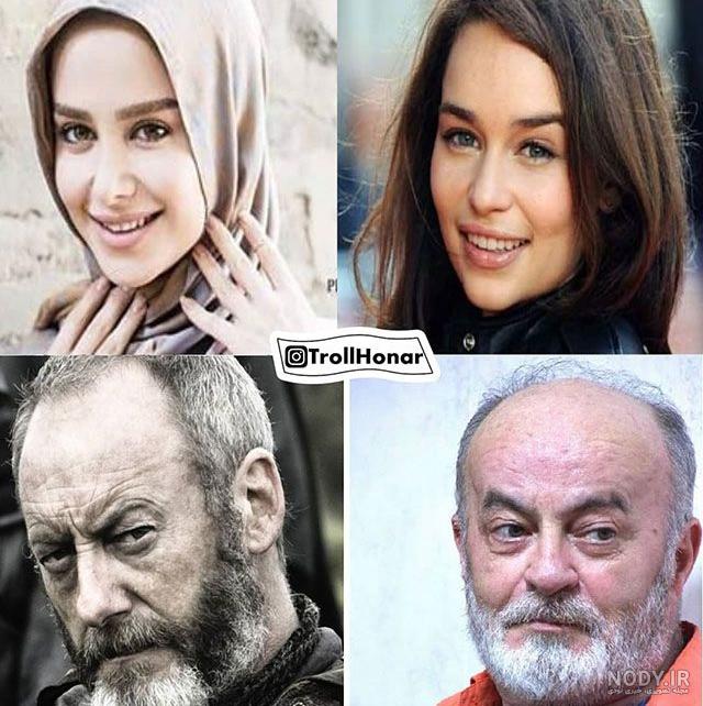 کلیپ خنده دار بازیگران ایرانی
