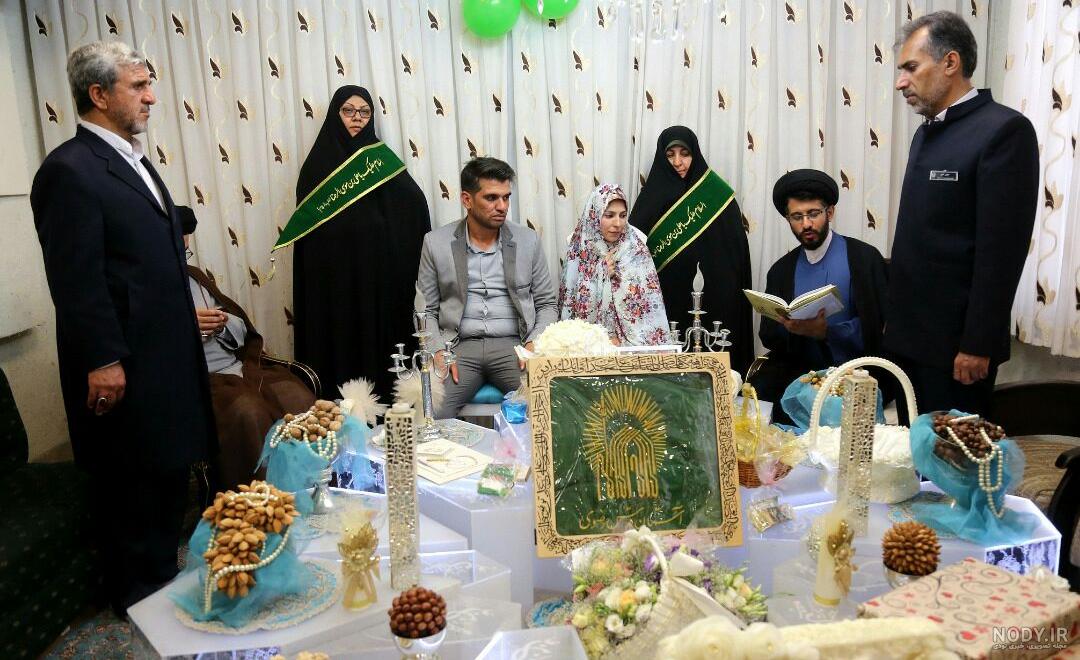 عقد در حرم امام رضا در ایام کرونا عقد در حرم امام رضا در ایام کرونا
