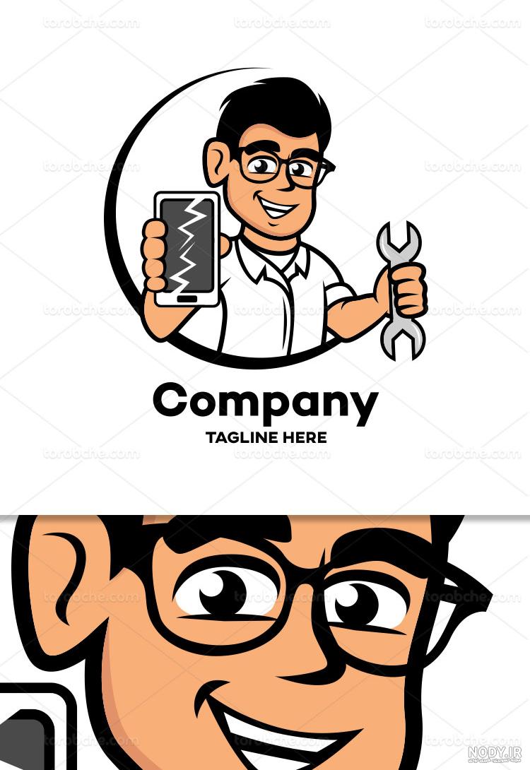 لوگوی تعمیرات موبایل
