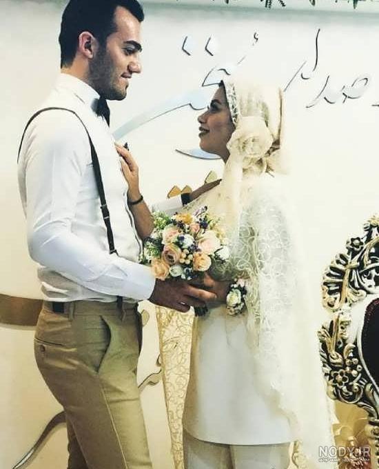 ژست عکس اسپرت فضای باز
