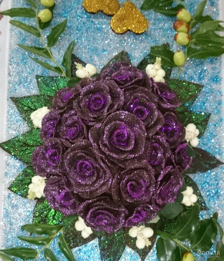 آموزش دسته گل حنایی