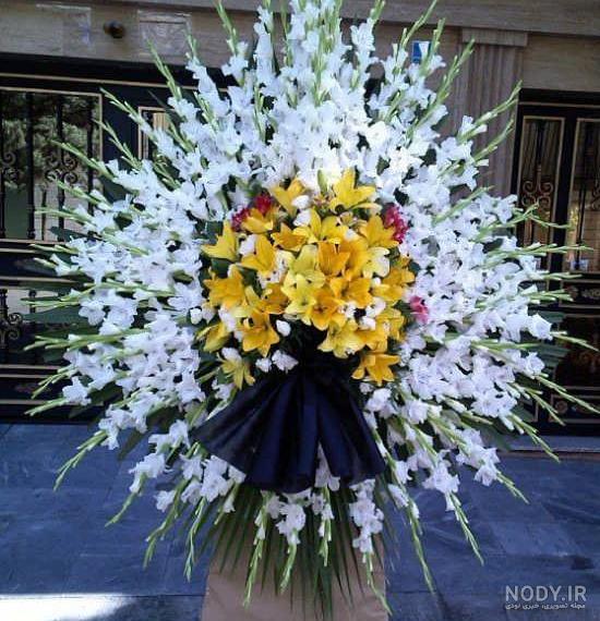 دسته گل تسلیت عکس
