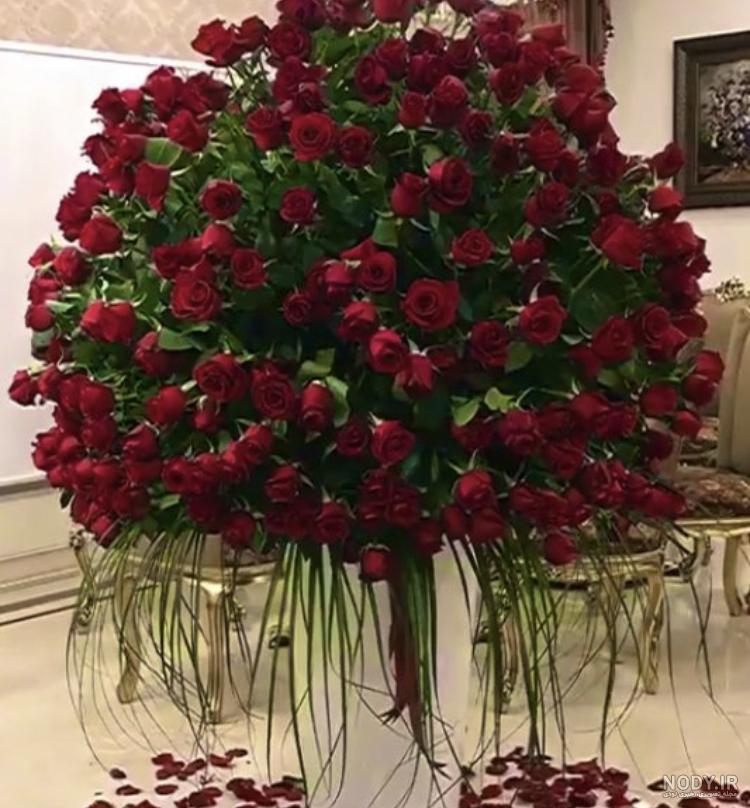 سبد گل خواستگاری لاکچری سبد گل خواستگاری لاکچری