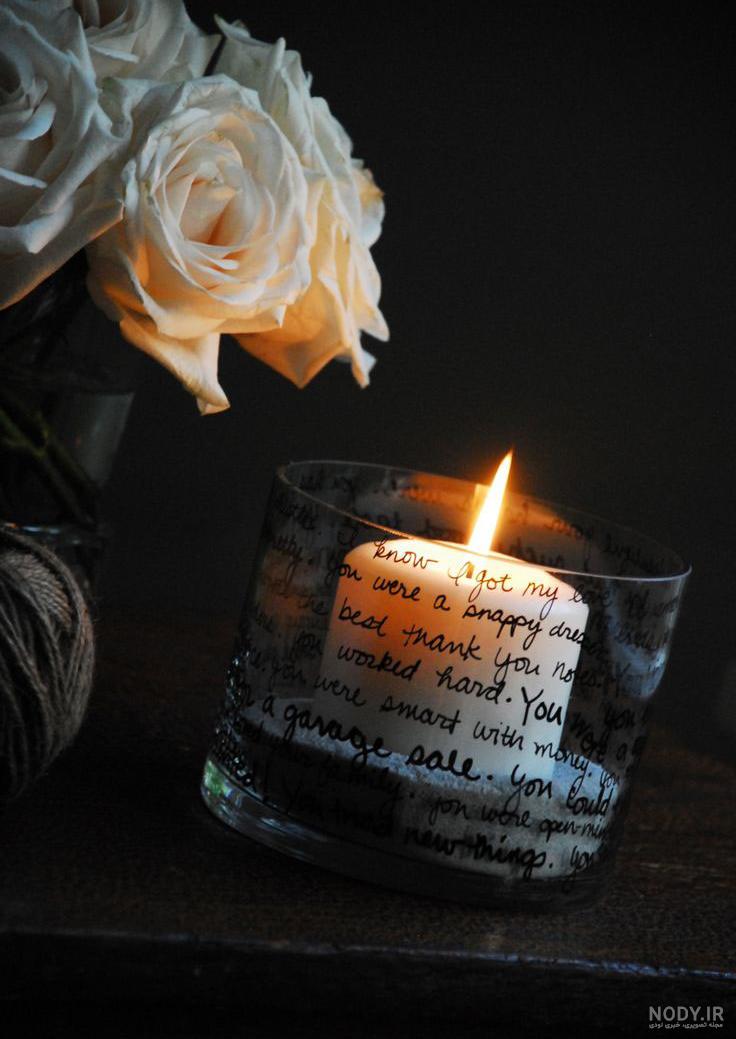شمع تسلیت زیبا