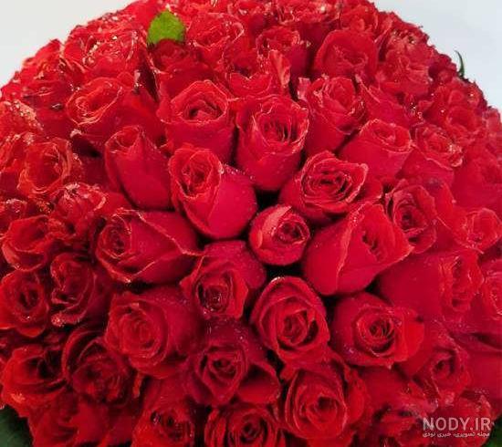 عکس دسته گل زیبا برای تبریک تولد