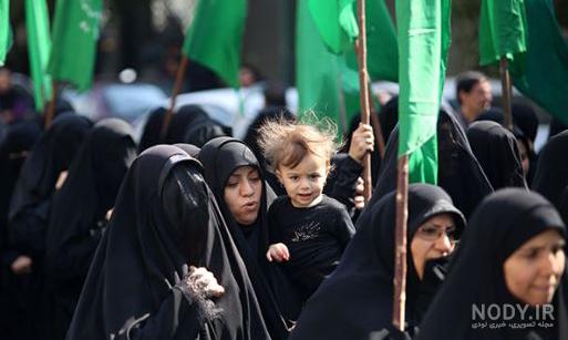 عکس عزاداری خاله