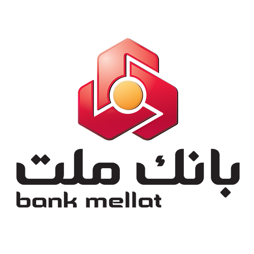لوگوی بانک ملت با کیفیت بالا