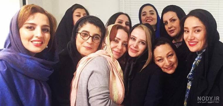 ژست عکس سه نفره دوستانه
