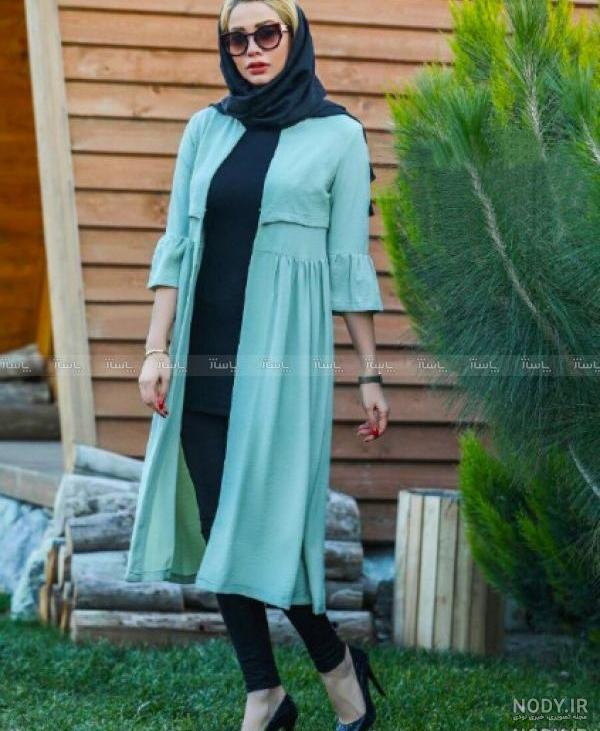 آستین مدل مانتو ابروبادی اینستاگرام
