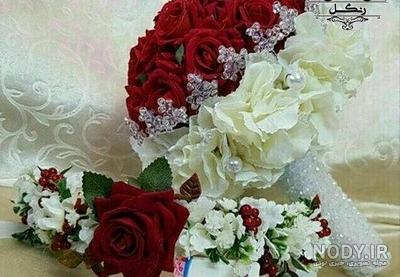 دسته گل لمسی عروس دسته گل لمسی عروس