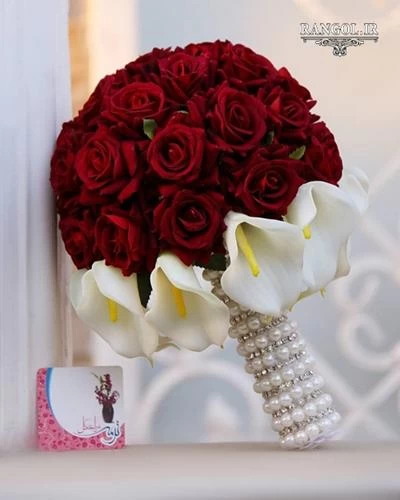 لاکچری دسته گل عروس اروپایی لاکچری دسته گل عروس اروپایی